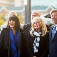 Dan and Pamella DeVos, Philomena Mantella and donors